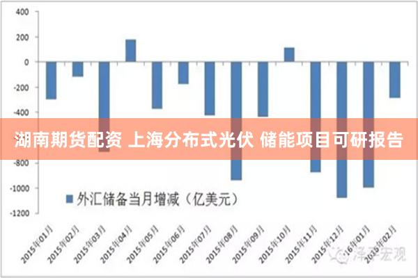 湖南期货配资 上海分布式光伏 储能项目可研报告