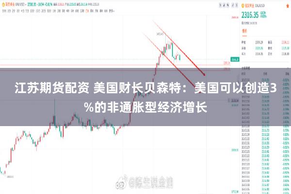 江苏期货配资 美国财长贝森特：美国可以创造3%的非通胀型经济增长